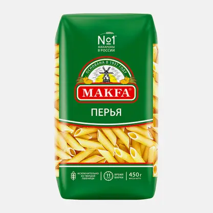Макароны Makfa Перья 450г