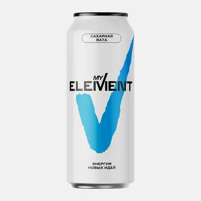 Напиток энергетический Cахарная вата My Element 450мл