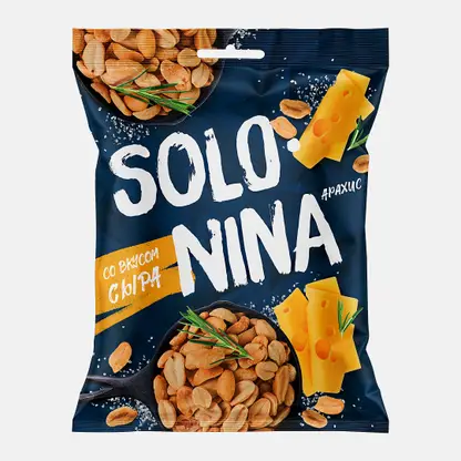 Арахис со вкусом сыра Solonina 130г