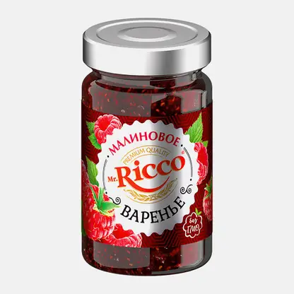 Варенье Mr. Ricco малиновое 400г
