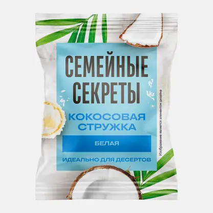 Кокосовая стружка Магнит Белая 50г