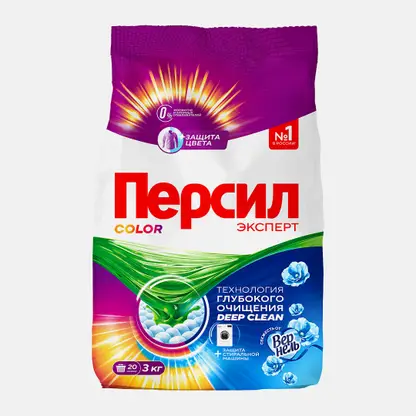 Стиральный порошок Персил Колор Свежесть от Вернель для цветного белья автомат 3кг