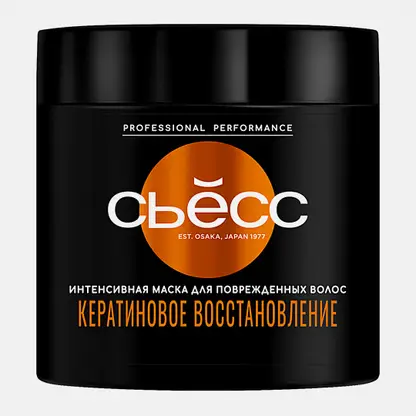 Маска для волос Сьёсс Кератиновое восстановление 400мл