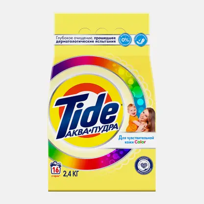 Стиральный порошок Tide Color Детский гипоаллергенный 2.4кг