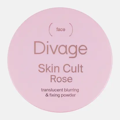Пудра рассыпчатая для лица Розовая Skin Cult Rose Loose Powder Divage