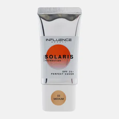 Тональная основа для лица SPF25 тон 03 Influence Beauty Solaris