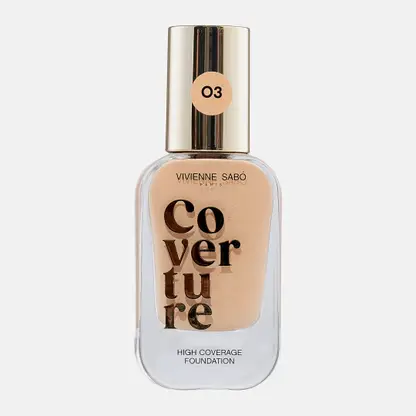 Плотный тональный крем для лица тон 03 Vivienne Sabo Coverture