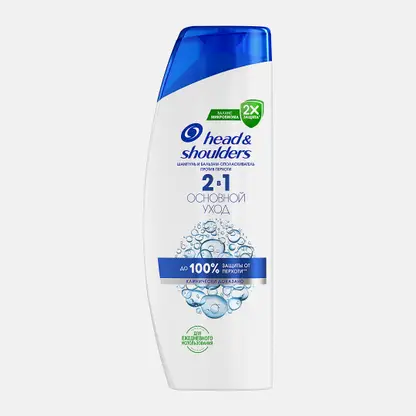 Шампунь и бальзам-ополаскиватель против перхоти 2в1 Основной уход Head & Shoulders 360мл