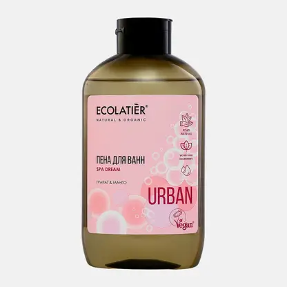 Пена для ванн Ecolatier Urban 600мл в ассортименте
