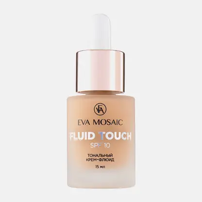 Тональный крем-флюид Eva Mosaiс Fluid Touch тон 04 Бежевый