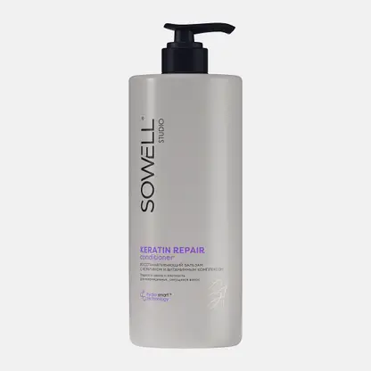 Восстанавливающий бальзам для волос Sowell Keratin Repair 1л
