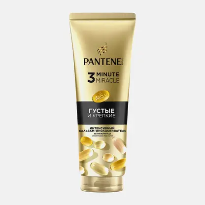 Бальзам-ополаскиватель для волос Pantene Pro-V 3 Minute Miracle Густые и крепкие 220мл