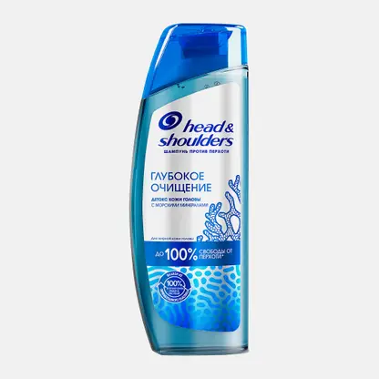 Шампунь для волос Head & Shoulders Detox против перхоти глубокое очищение 300мл