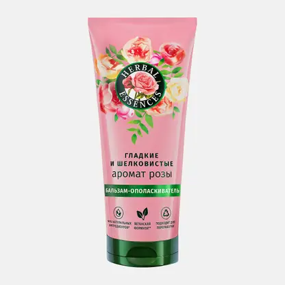 Бальзам-ополаскиватель для волос Herbal Essences Аромат розы для гладких и шелковистых волос 250мл
