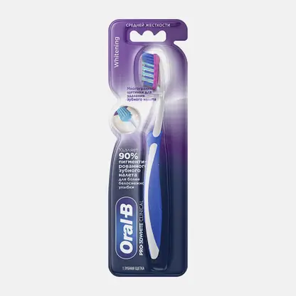 Зубная щетка Oral-B Pro 3D White Clinical 38