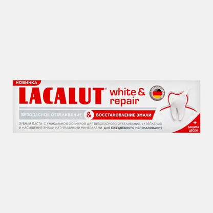 Зубная паста Lacalut White & Repair 75мл