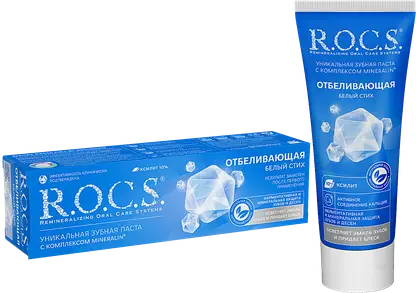 Зубная паста R.O.C.S. Отбеливающая Белый стих 74г