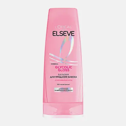 Бальзам для тусклых и лишенных блеска волос Glycolic Gloss Elseve 400мл