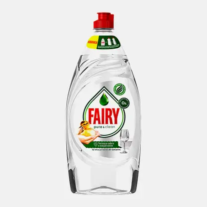 Средство для мытья посуды Fairy Pure & Clean 900мл