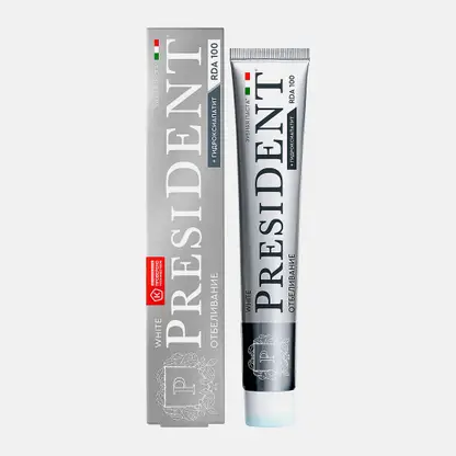 Зубная паста President White 75г