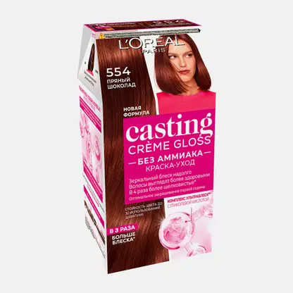 Краска для волос L’Oréal Paris Casting Creme Gloss 554 Пряный шоколад 180мл