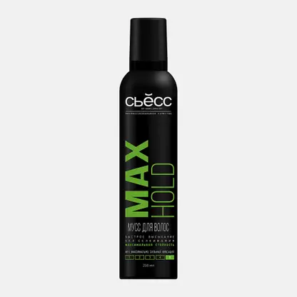 Мусс для волос Максимально сильная фиксация Max Hold Syoss 250мл