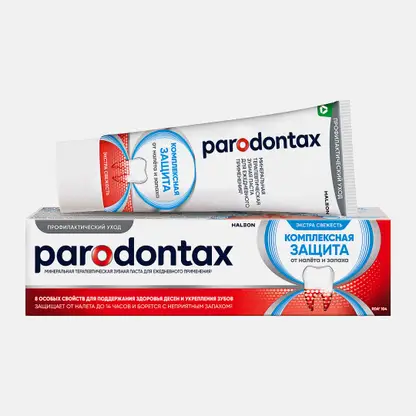 Зубная паста Parodontax Комплексная Защита от воспаления и кровоточивости десен с фтором 75мл