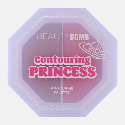 Палетка для контуринга лица Contouring Princess тон 02 Beauty Bomb