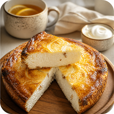 Запеканка творожная Фермерская, с изюмом