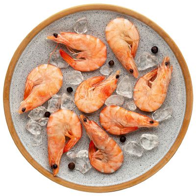 Креветки королевские 50/70 замороженные неразделанные