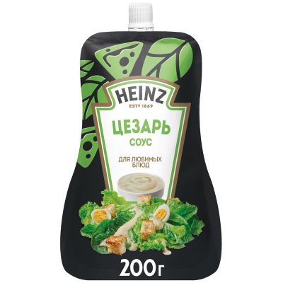 Соус Heinz Цезарь на основе растительных масел, 200мл