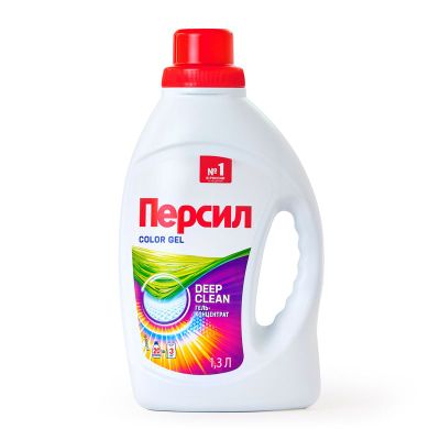 Гель Персил для стирки power gel color 1.3л
