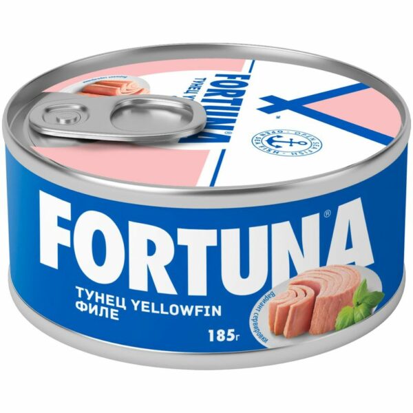 Тунец Fortuna филе 185г