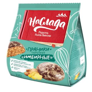 Пряник Наслада Имбирный 340г