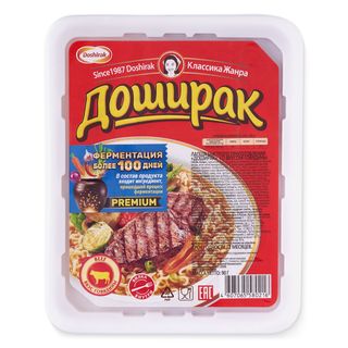 Лапша Доширак быстрого приготовления со вкусом говядины, 90г