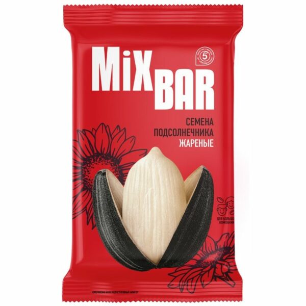 Семена подсолнечника Mixbar жареные 300г