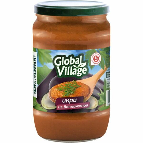 Икра Global Village из баклажанов 350г