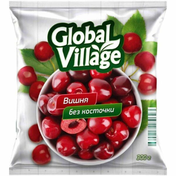 Вишня Global Village без косточки замороженная 300г