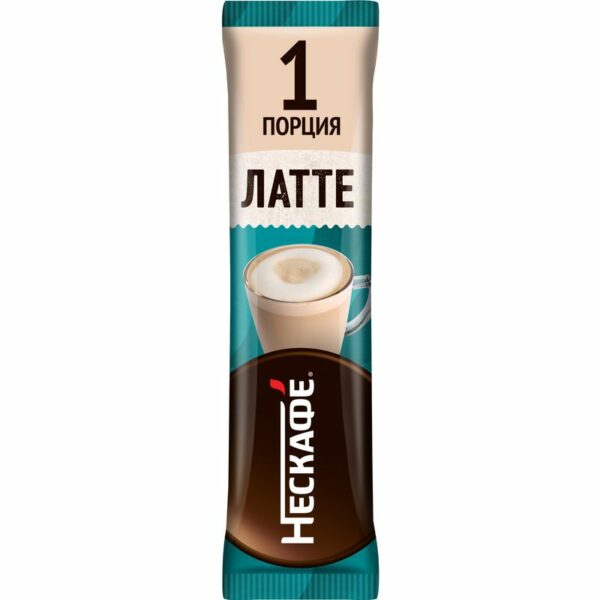Кофе растворимый Нескафе Латте, 18г