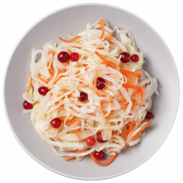 Капуста Global Village квашеная с морковью и клюквой 500г