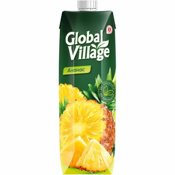 Нектар Global Village ананасовый 950мл