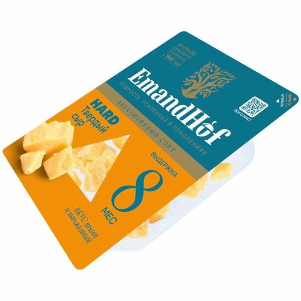 Сыр EmandHof Hard Экстра колотый 40% БЗМЖ 150г