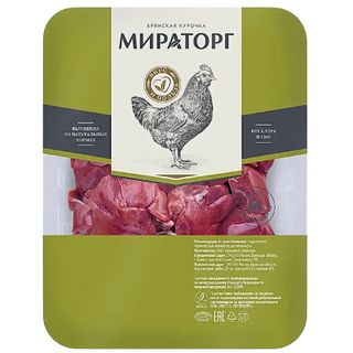 Печень Мираторг цыплят-бройлеров 450г