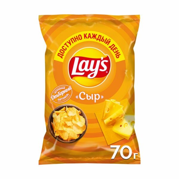 Чипсы картофельные Lay's со вкусом Сыра 70г