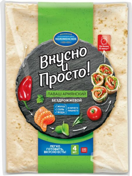 Лаваш тонкий Коломенское армянский 360г