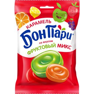Леденцы Бон Пари Фруктовый Микс, 500г