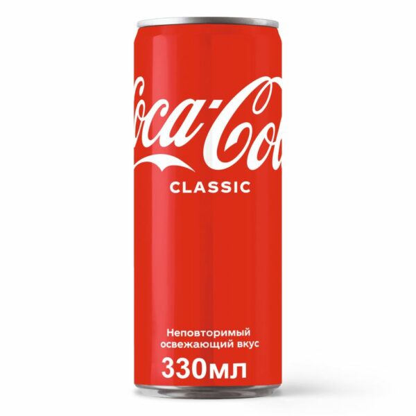 Напиток Coca-Cola газированный, 330мл