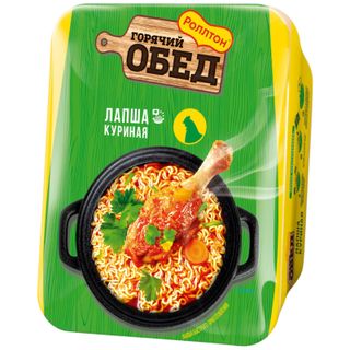 Лапша Роллтон куриная быстрого приготовления 85г