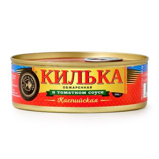 Килька Знак качества обжаренная в томатном соусе 240г