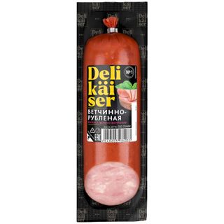 Колбаса Delikaiser Ветчинно-рубленая варено-копченая 300г
